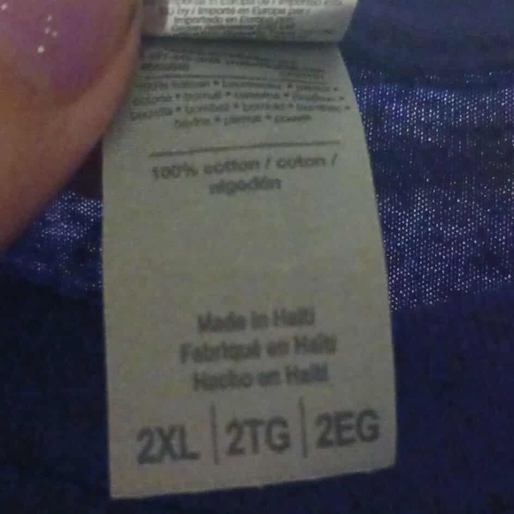 Gildan Deep Purple Tee - Picture 3 of 4